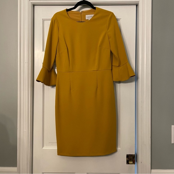 Donna Morgan Long Sleeve Sheath Dress - Picture 2 of 4